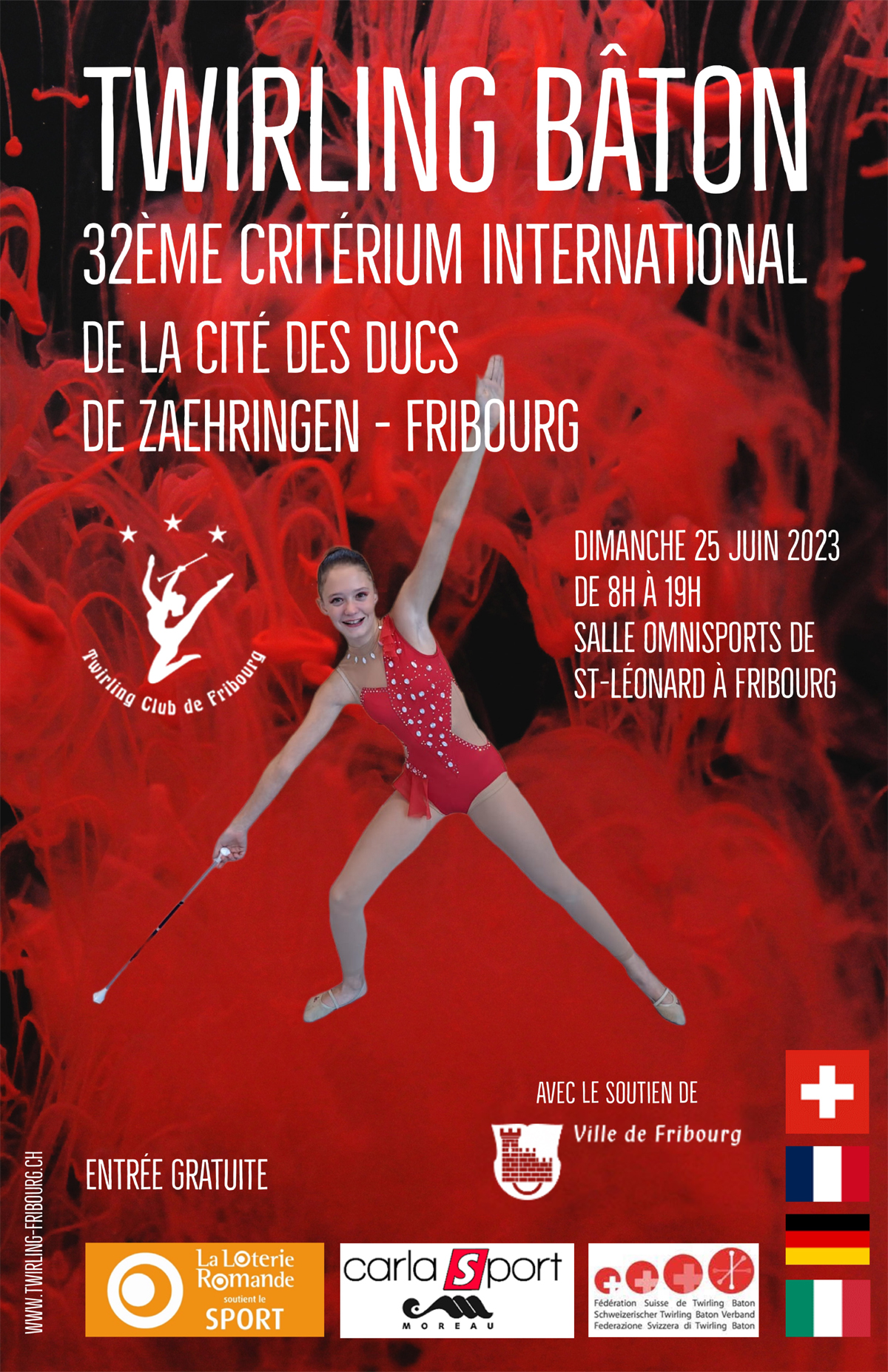 Critérium 2023 Twirling Club de Fribourg